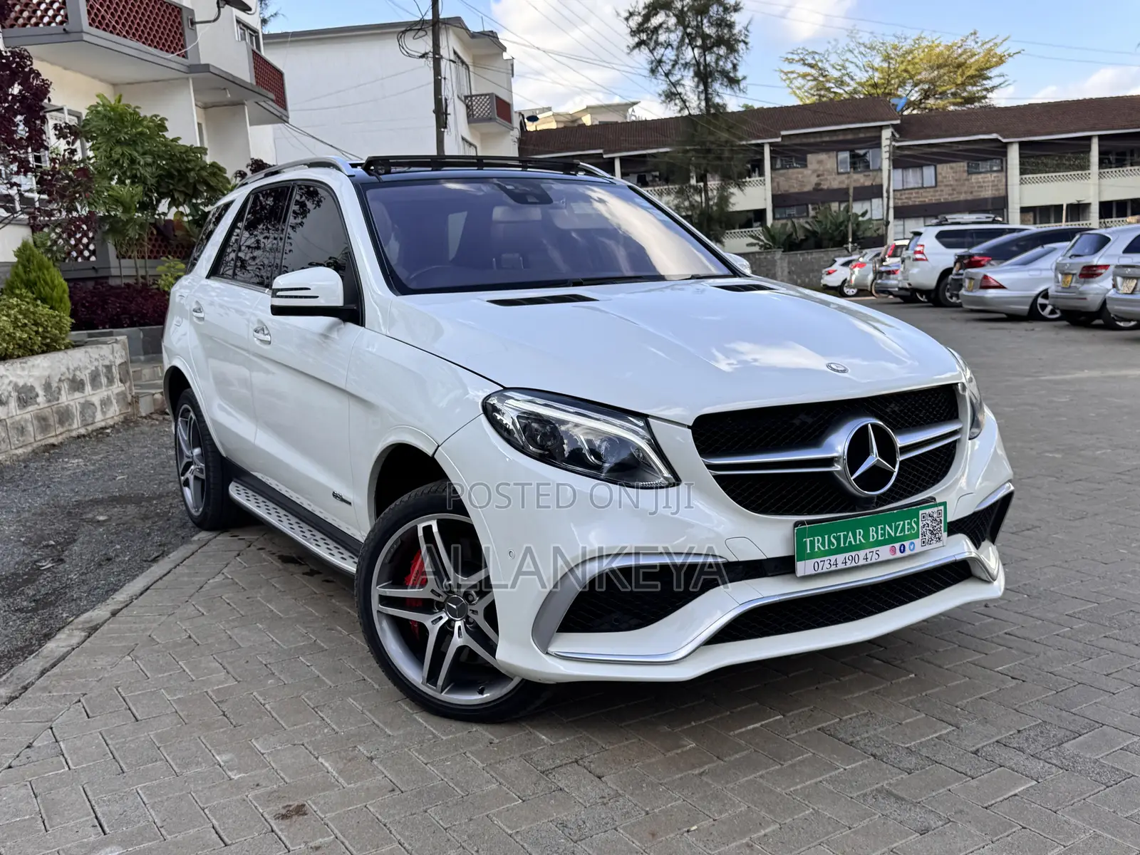 Mercedes-Benz GLE-Class 2015 White