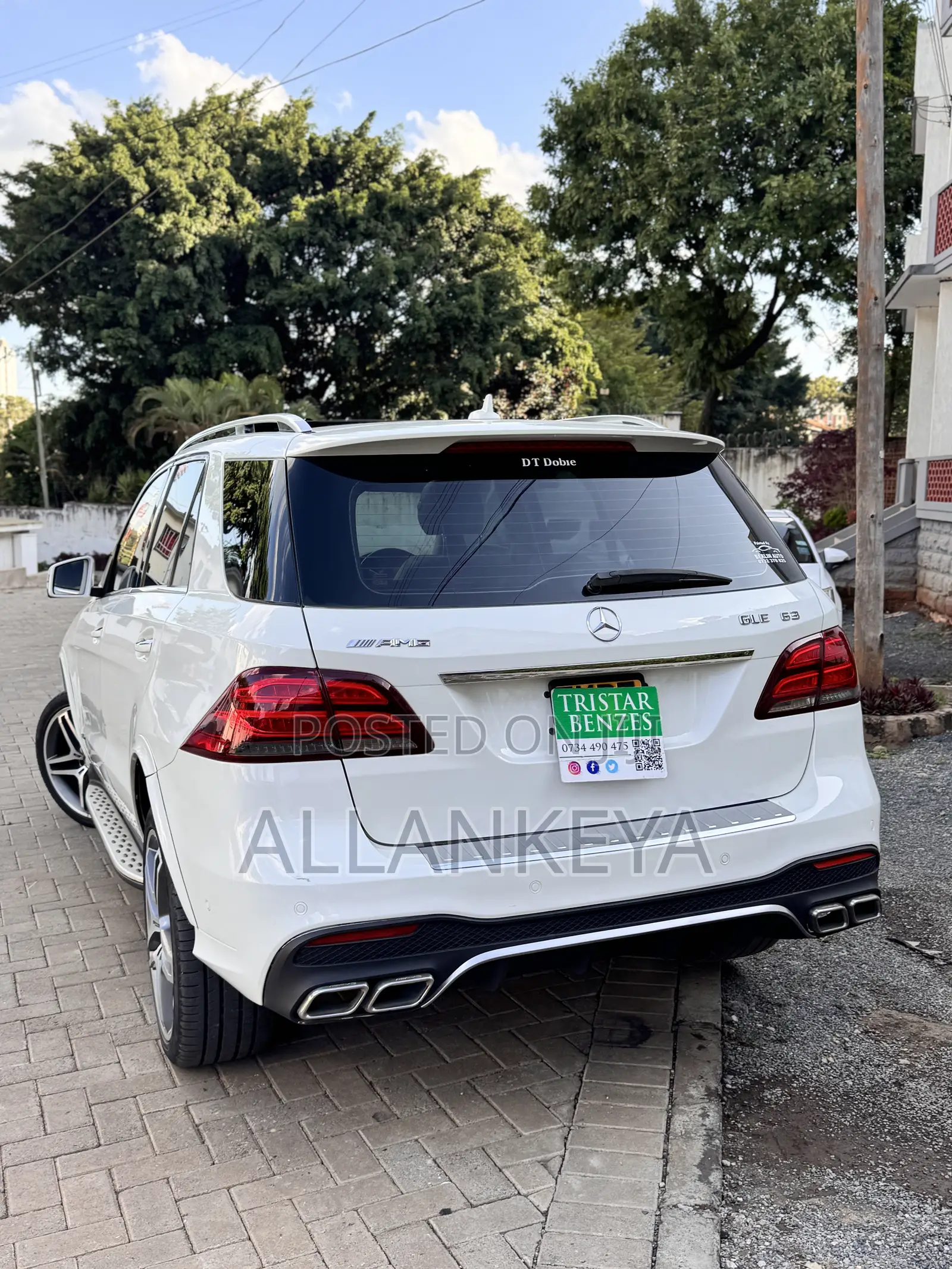 Mercedes-Benz GLE-Class 2015 White