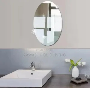 Self Adhesive Oval Mirror