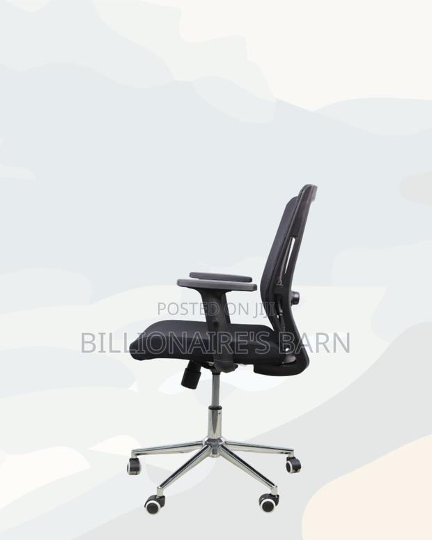 The Barn Origin Chair Mid Back Chrome Base Modern