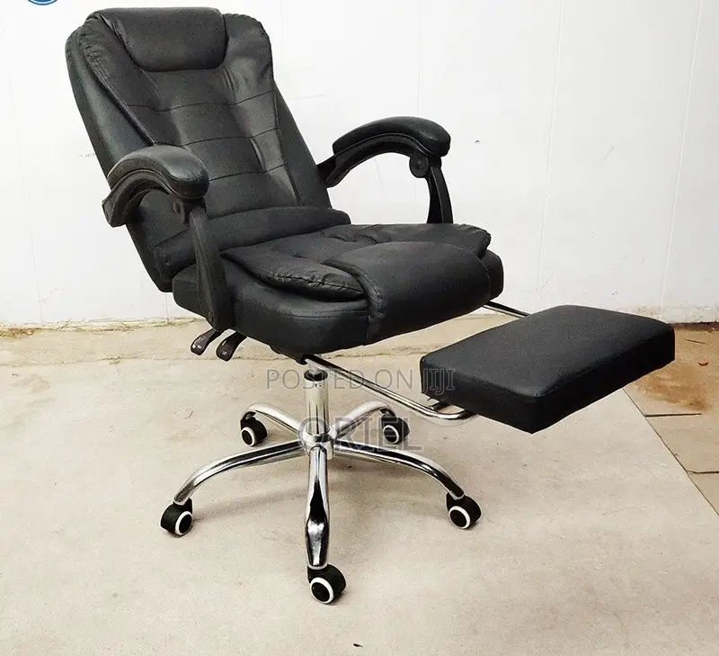 Office Chairs: Comfortable High-Back Leather Executive Chair