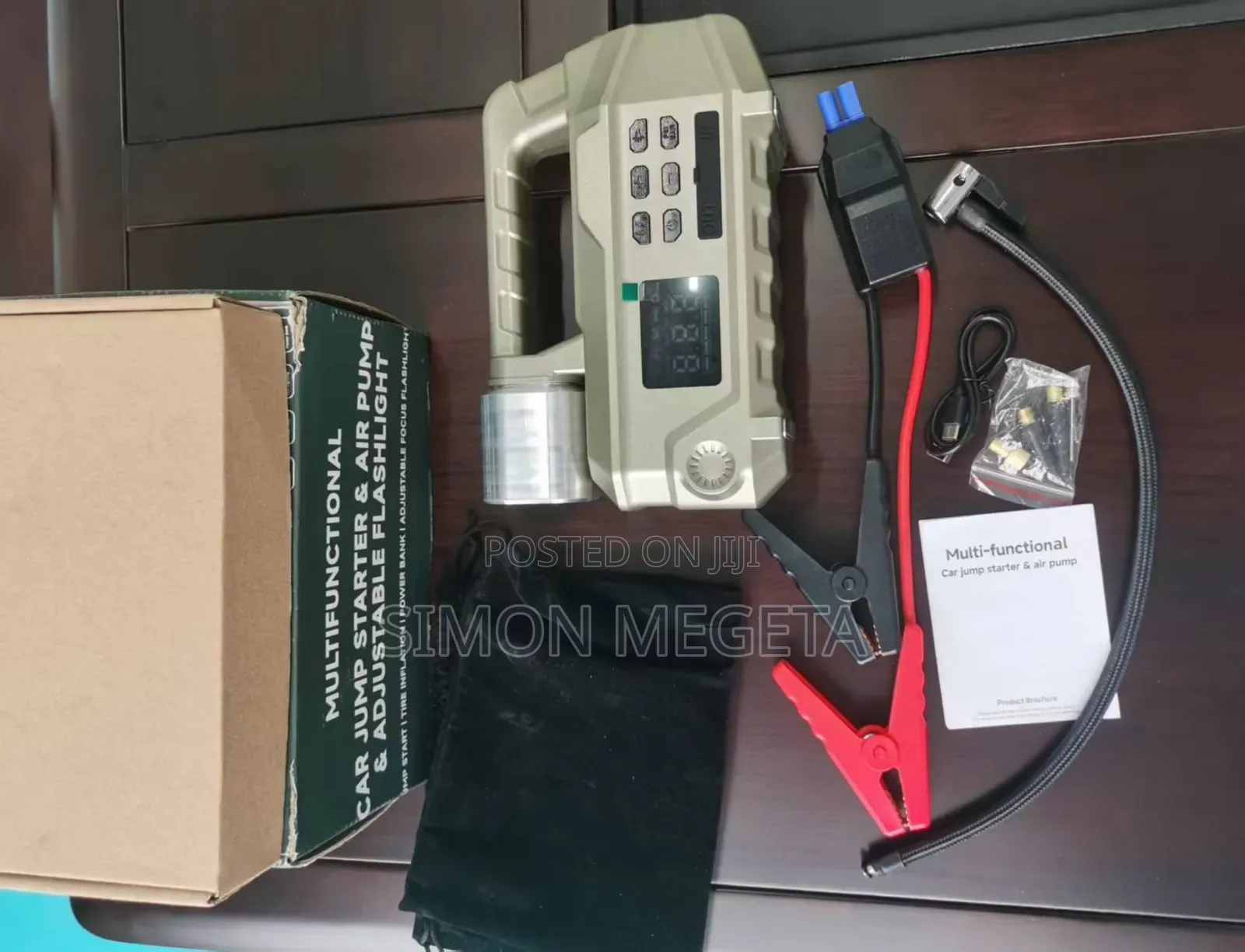 High Power Digital Jump Starter Digital Compressor