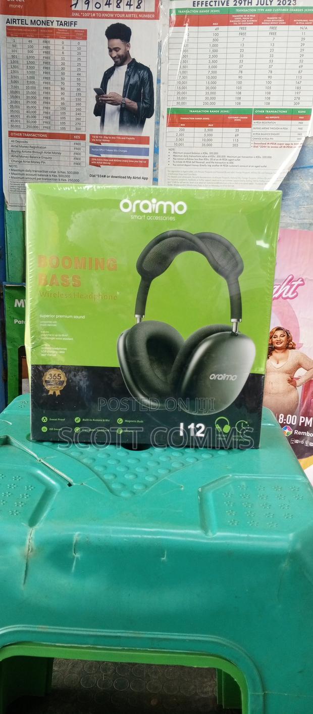 Oraimo I12 Headphones - main view