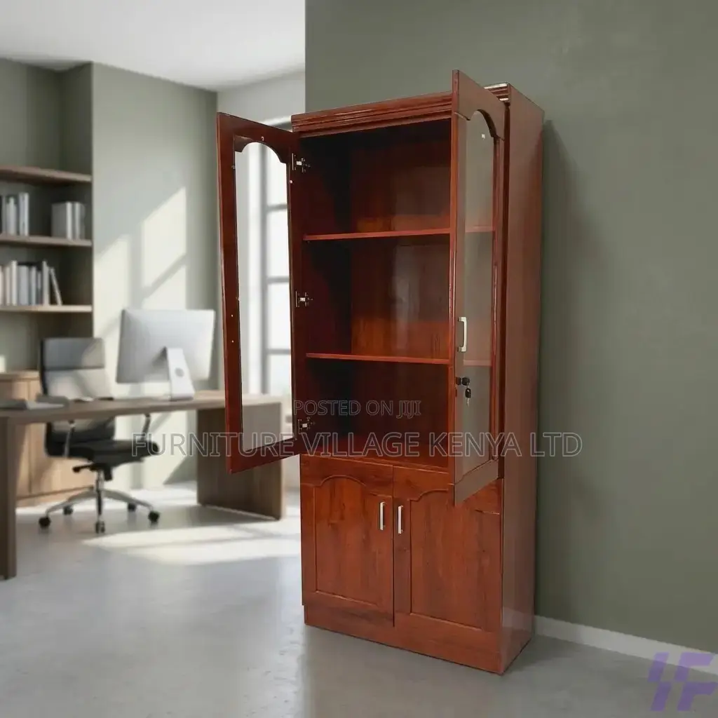 Office Cabinet; 2-door Wooden Office Cabinet