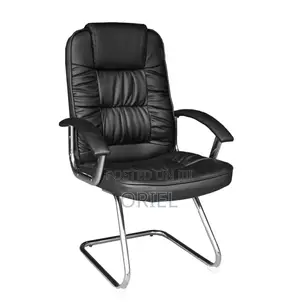 Office Chairs: Modern High-Back Visitor Chair for Reception