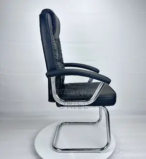 Office Chairs: Modern High-Back Visitor Chair for Reception