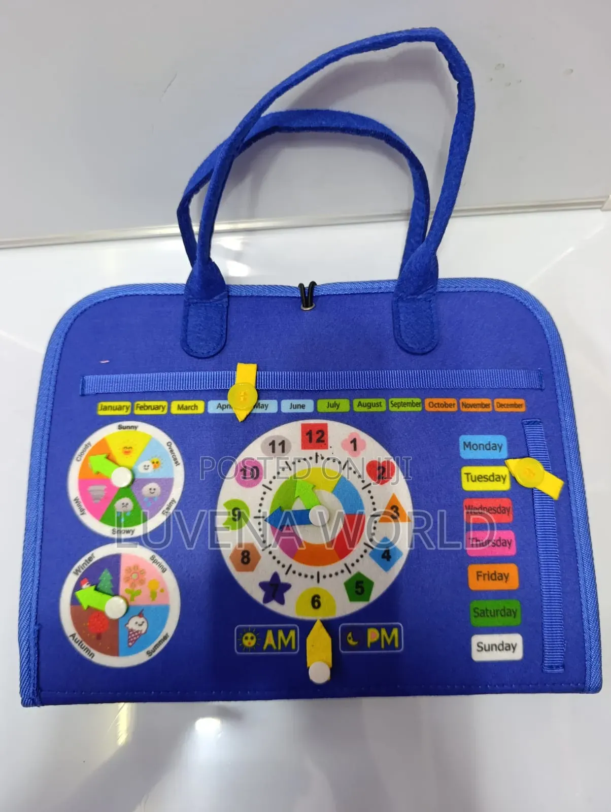 Blue Activity Book
