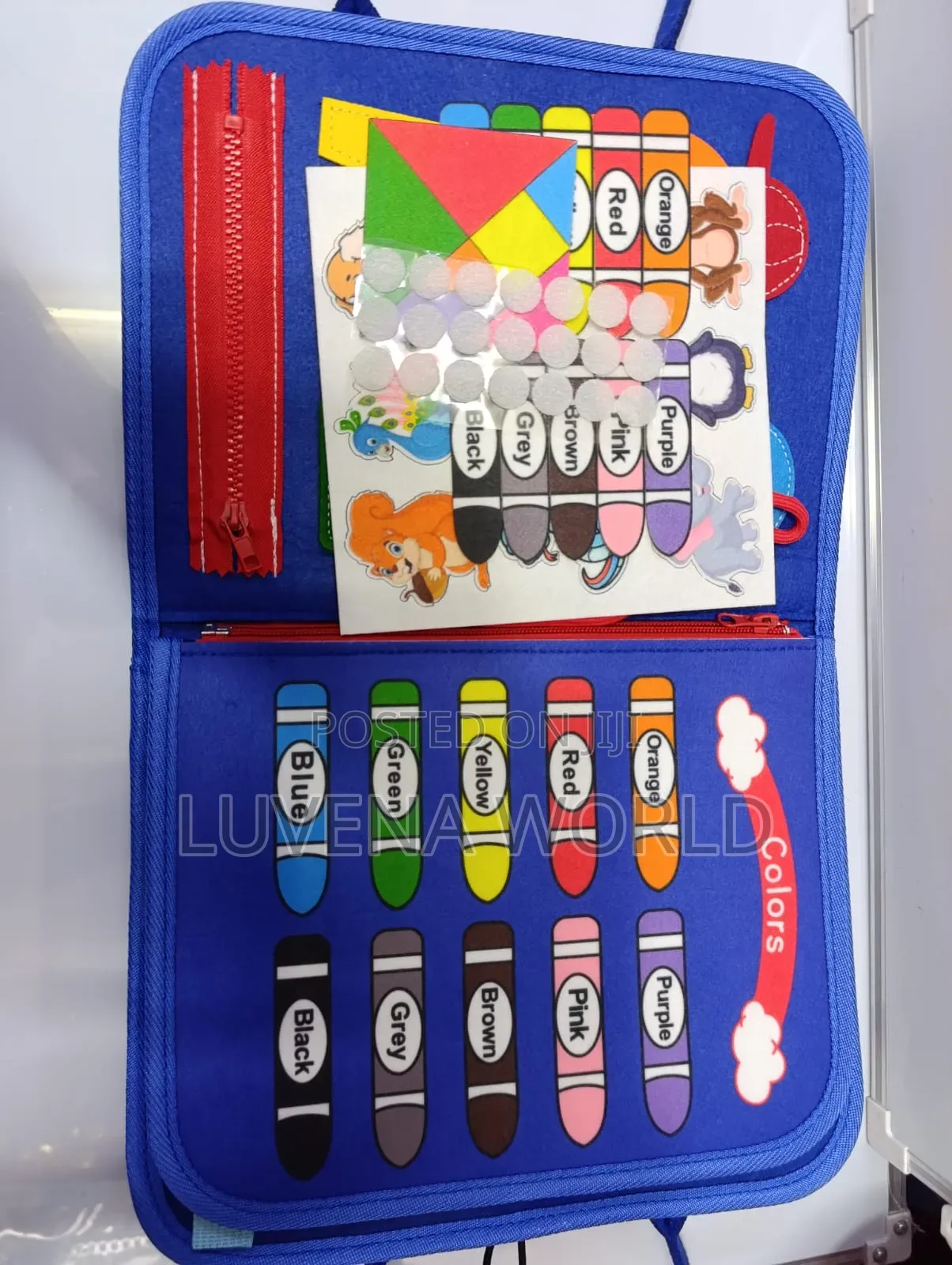 Blue Activity Book