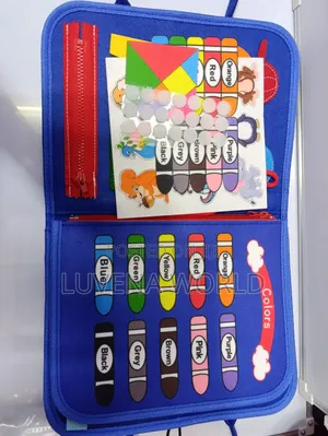 Blue Activity Book