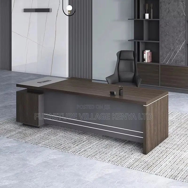 Office Desk; 1.8m L-shaped Executive Office Desk