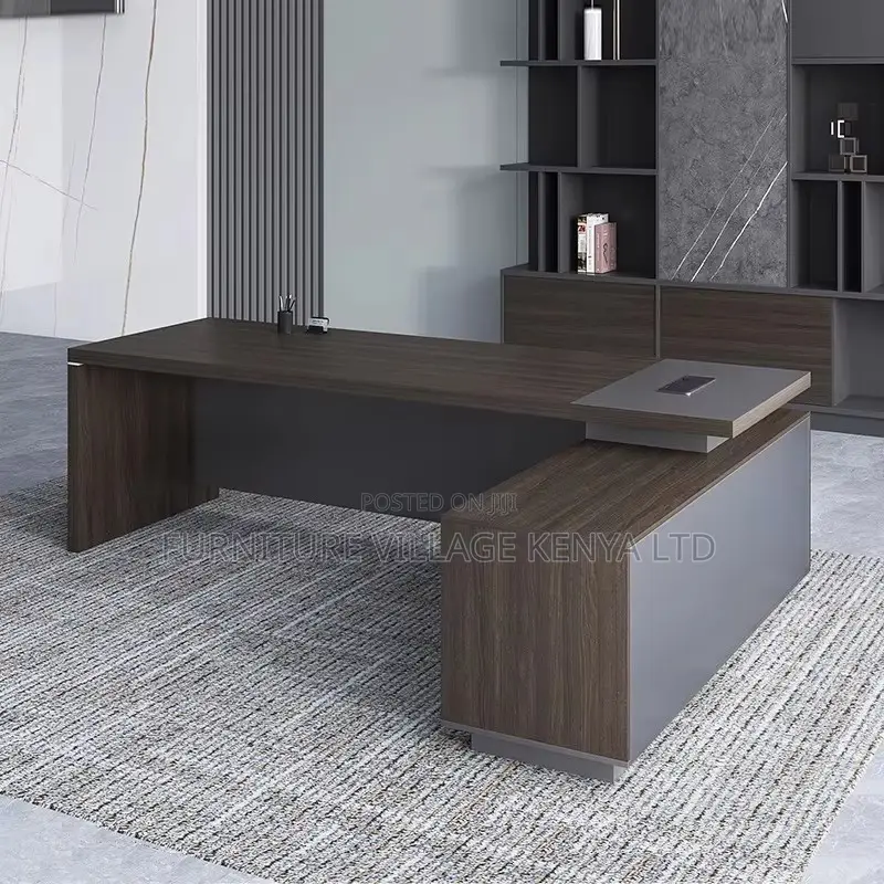 Office Desk; 1.8m L-shaped Executive Office Desk