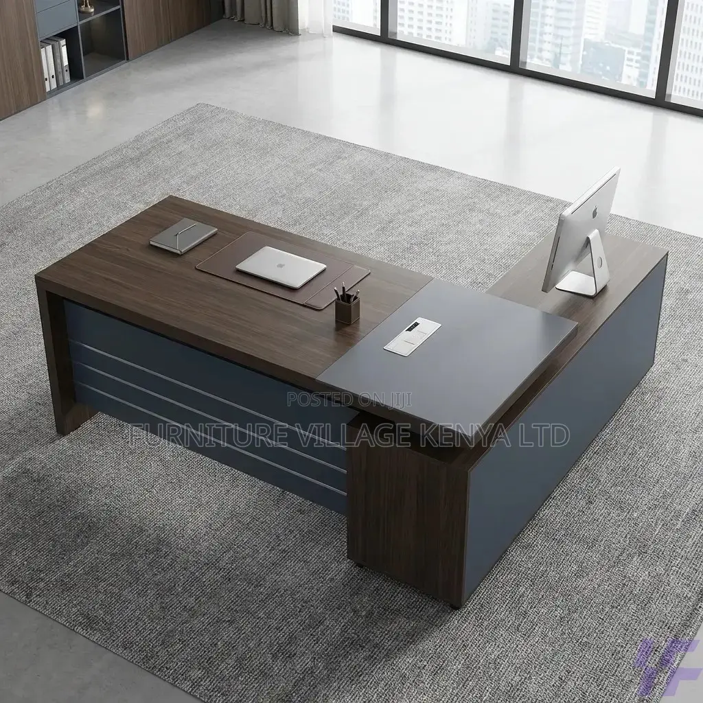 Office Desk; 1.8m L-shaped Executive Office Desk