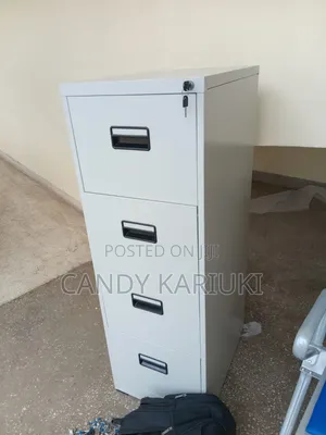 Spacious 4 Drawers Steel Cabinet