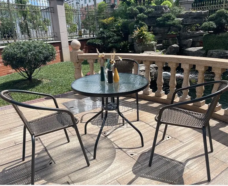 Dining Tables: Lightweight 3-Piece Outdoor Dining Set
