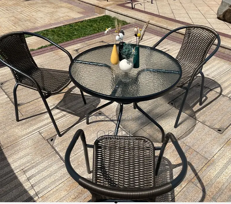 Dining Tables: Lightweight 3-Piece Outdoor Dining Set
