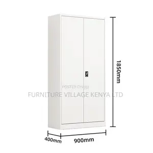 Office Cabinet; 2 Door Full Metallic Cabinet