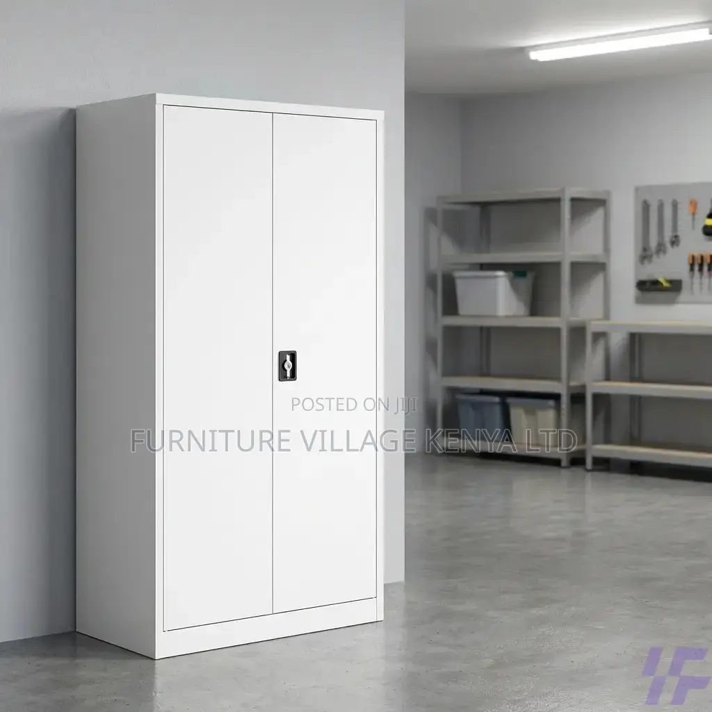 Office Cabinet; 2 Door Full Metallic Cabinet