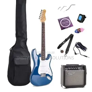 Full Set Rhythm Electric Guitar and Accessories
