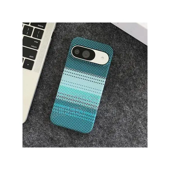 Magnetic Case Compatible With Google Pixel 9, Carbon Fiber Aramid Grad