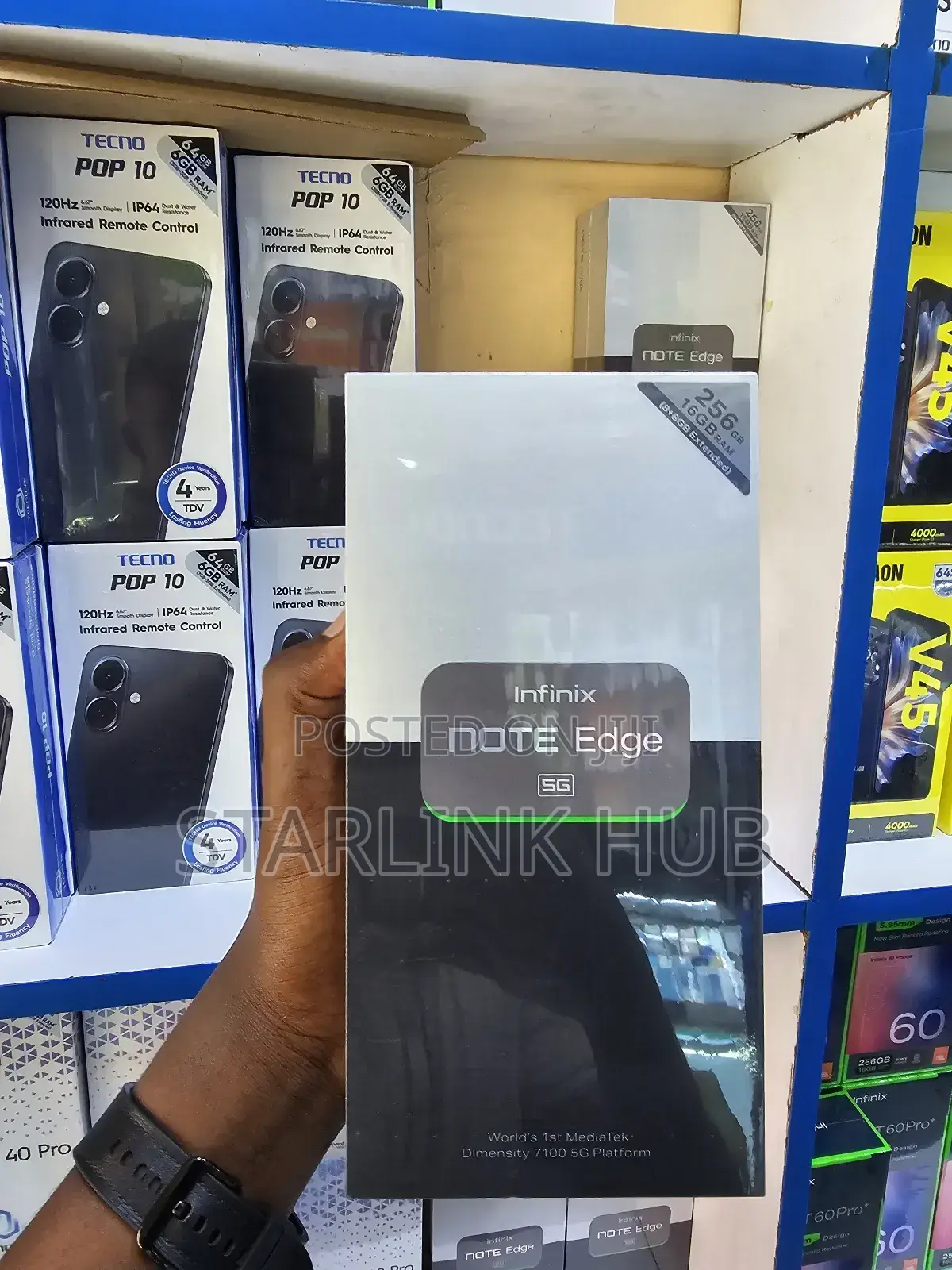 New Infinix Note Edge 256 GB
