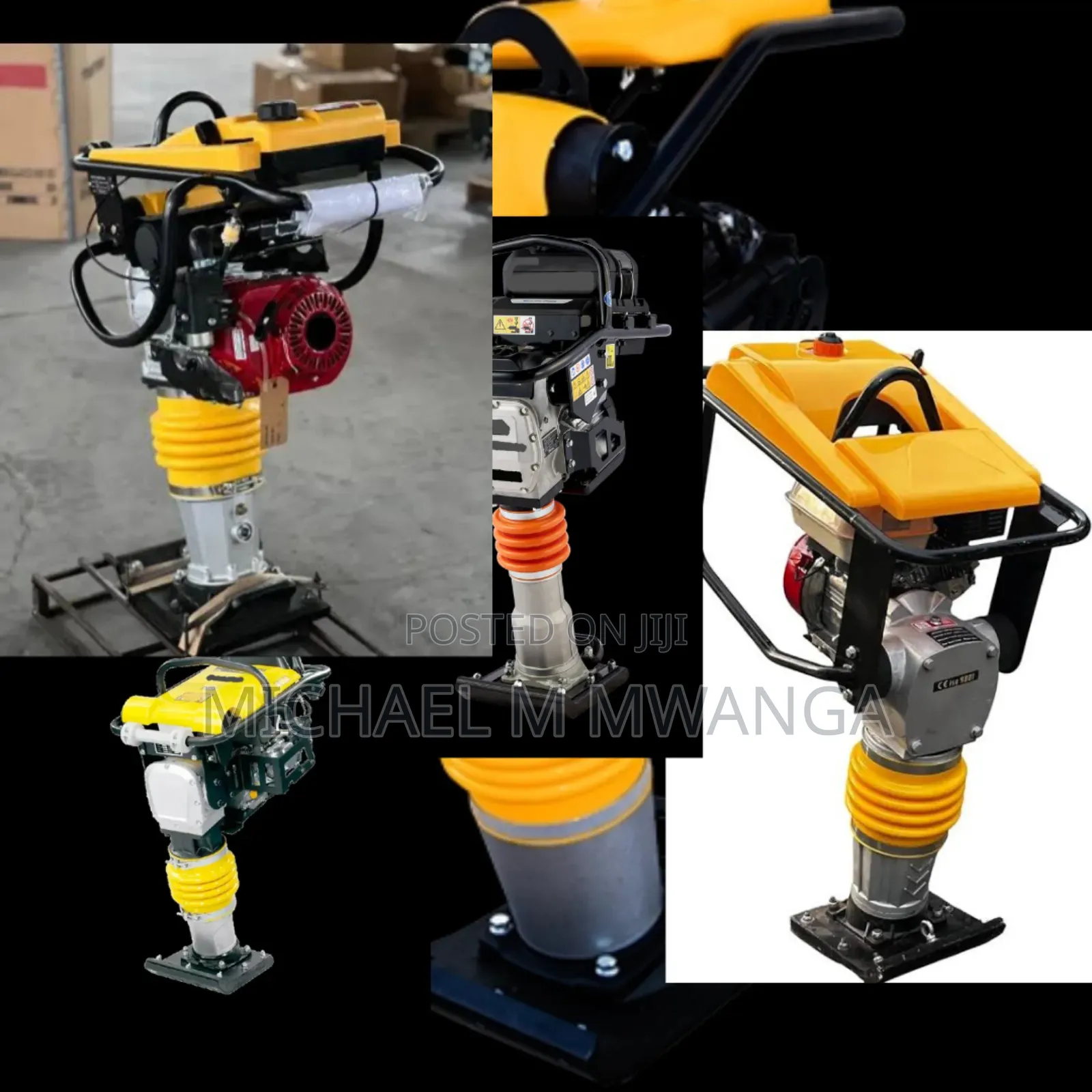 Output Driven Tamping Rammer