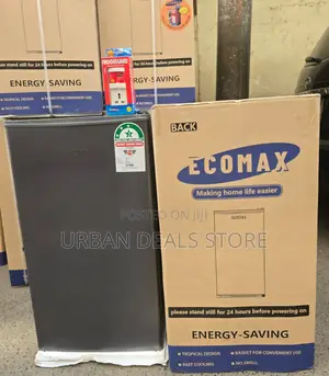 Ecomax 90 LTRS Dark Silver Single Door Refrigerator With Free Guard