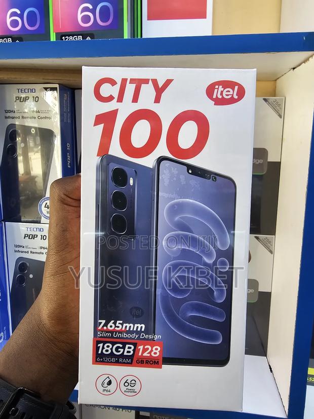 New Itel City 100 128 GB