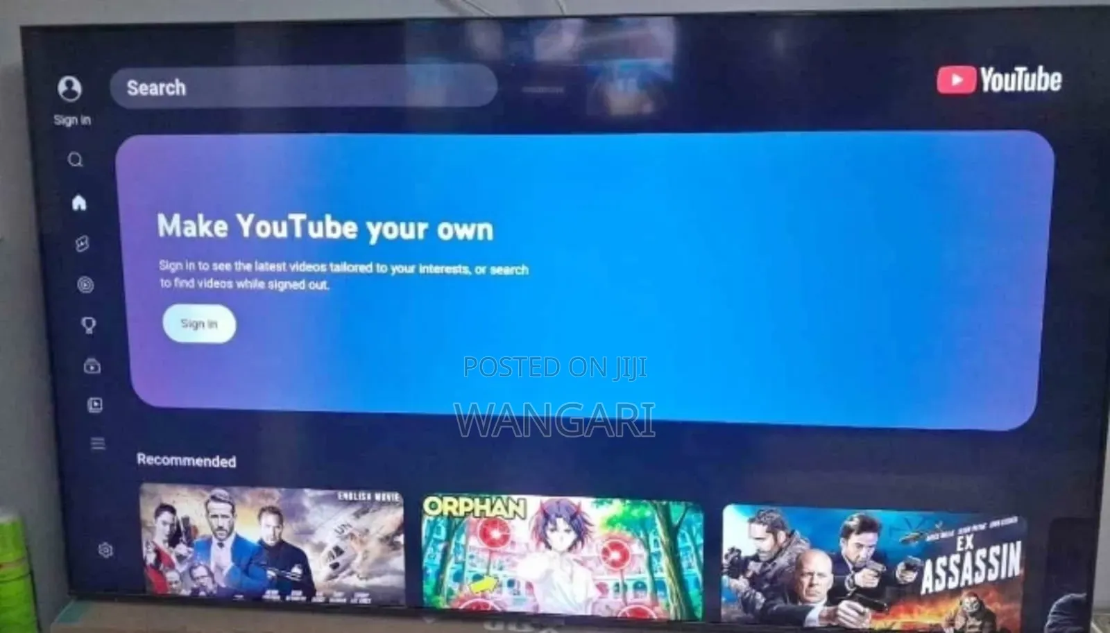 Frameless 50 Inch Samsung Smart Tv
