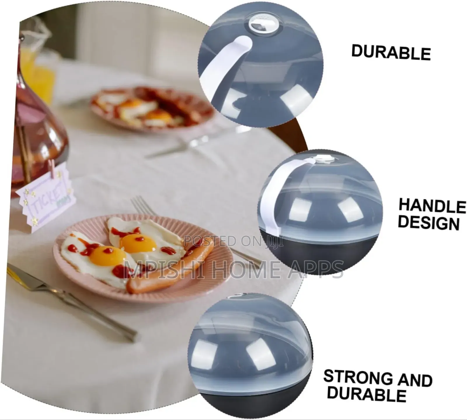 Microwave Food Platter Cover