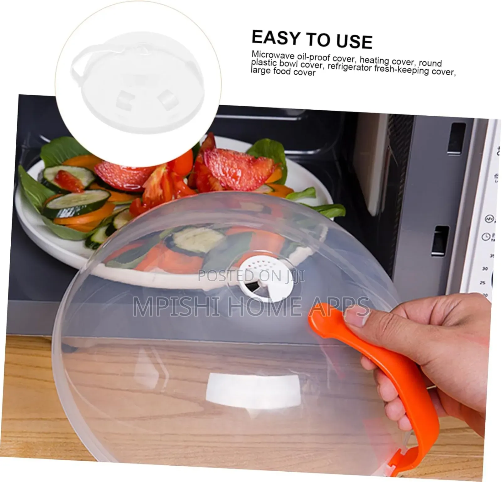 Microwave Food Platter Cover