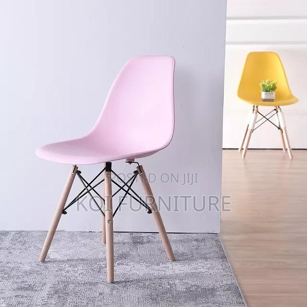 Dining Chair : Eames Style White Dining Chair - thumbnail 6