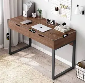Office Desk; Modern Office/Home Study Desk With Two Drawers