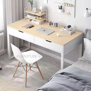 Office Desk; Modern Office/Home Study Desk With Two Drawers