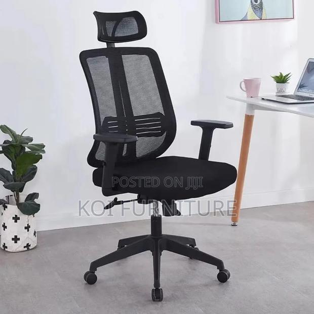 Office Chair : High-Back Orthopedic Executive Chair