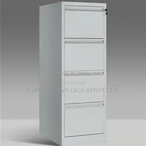 Office Cabinet; 4-drawer Cabinet With Bar Lock