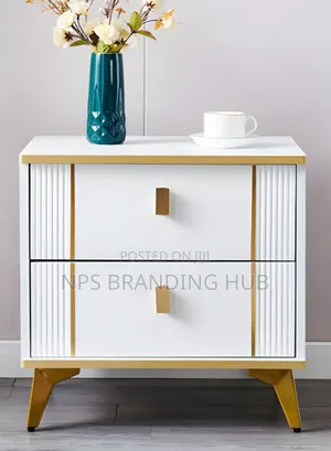 Night Stand With 2 Drawers/Bedside Table Ip