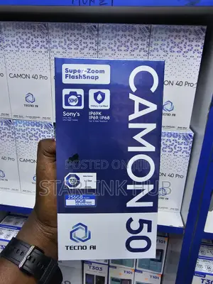 New Tecno Camon 50 256 GB Green