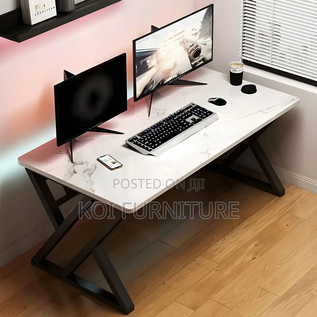 Office Desk : Home Office Gaming Workstation