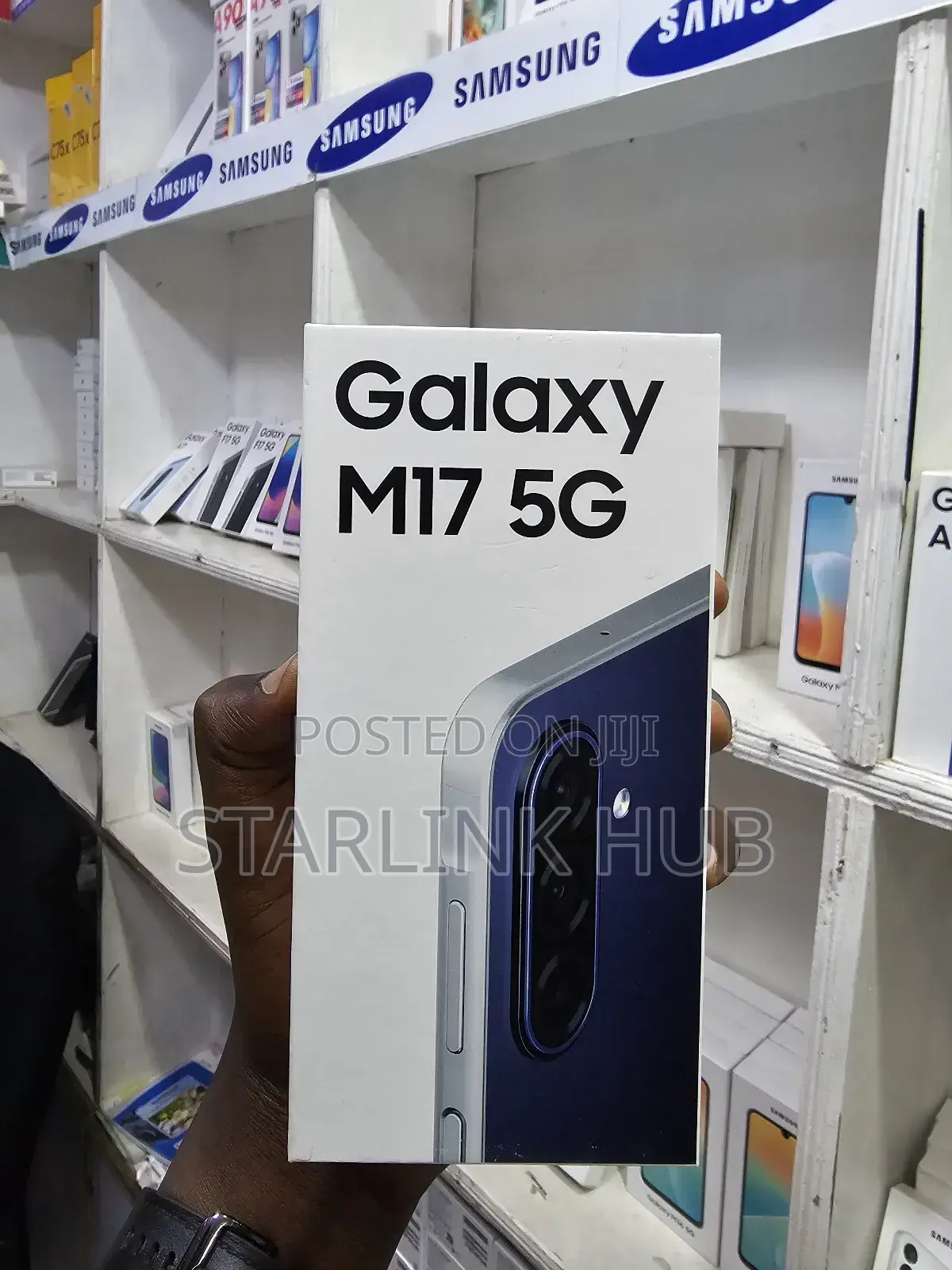 New Samsung Galaxy M17 5G 128 GB Blue