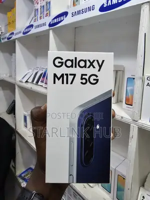 New Samsung Galaxy M17 5G 128 GB Blue