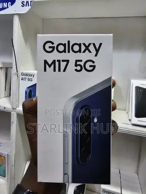 New Samsung Galaxy M17 5G 128 GB Blue