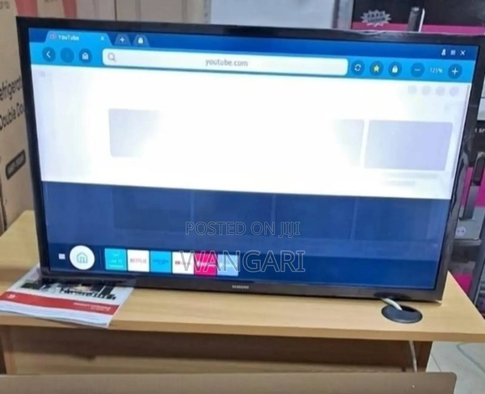 Frameless Samsung 32 Smart Android Tv