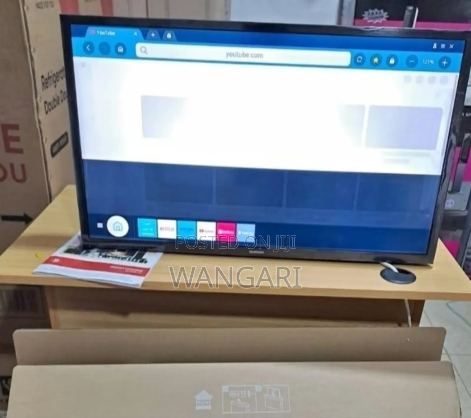 Frameless Samsung 32 Smart Android Tv