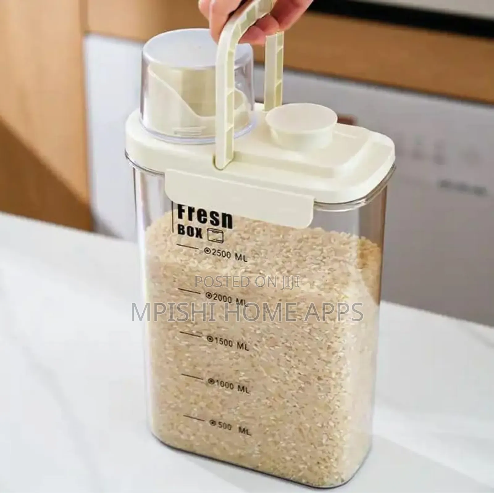 Clear Acrylic Airtight Cereal Container 2500ml
