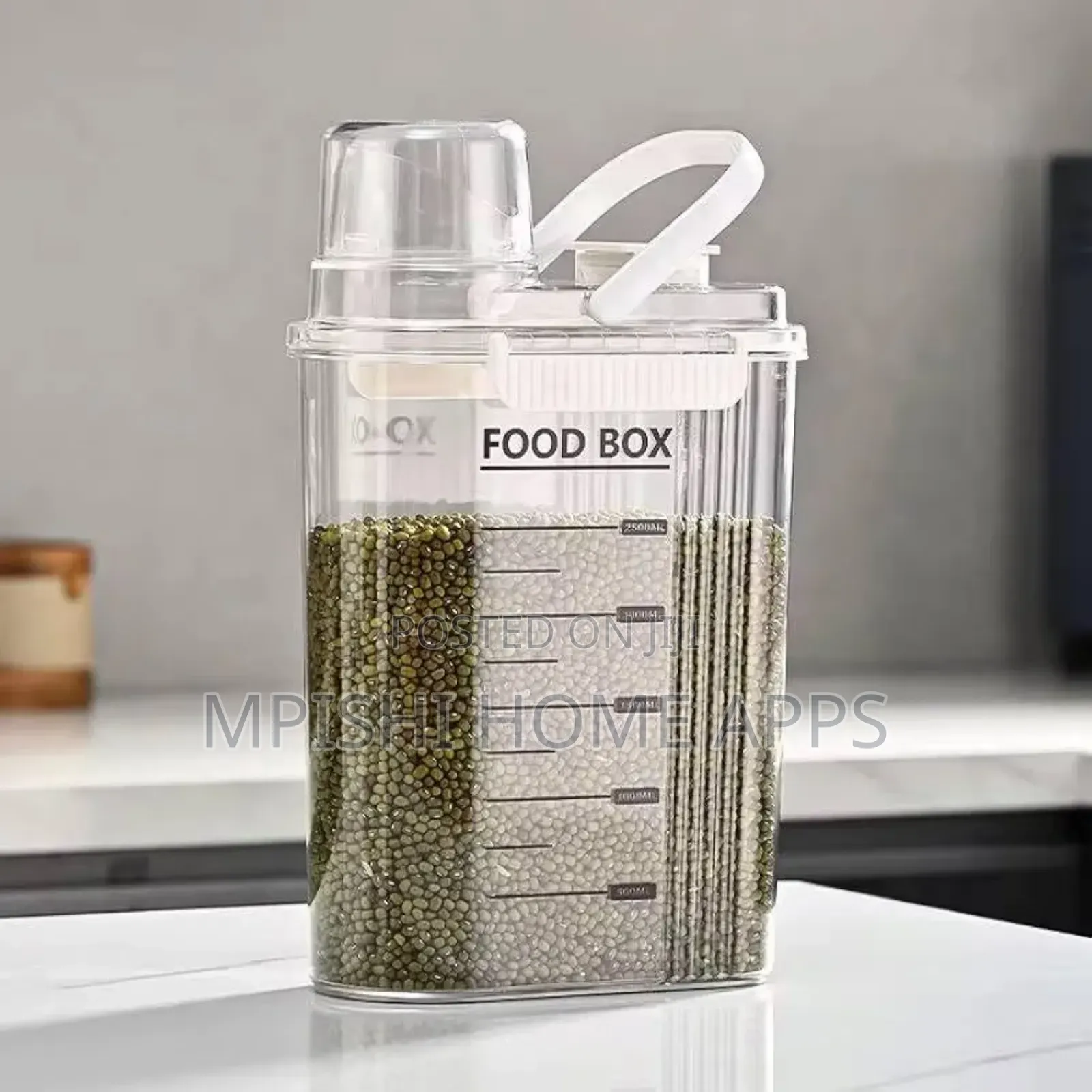 Clear Acrylic Airtight Cereal Container 2500ml