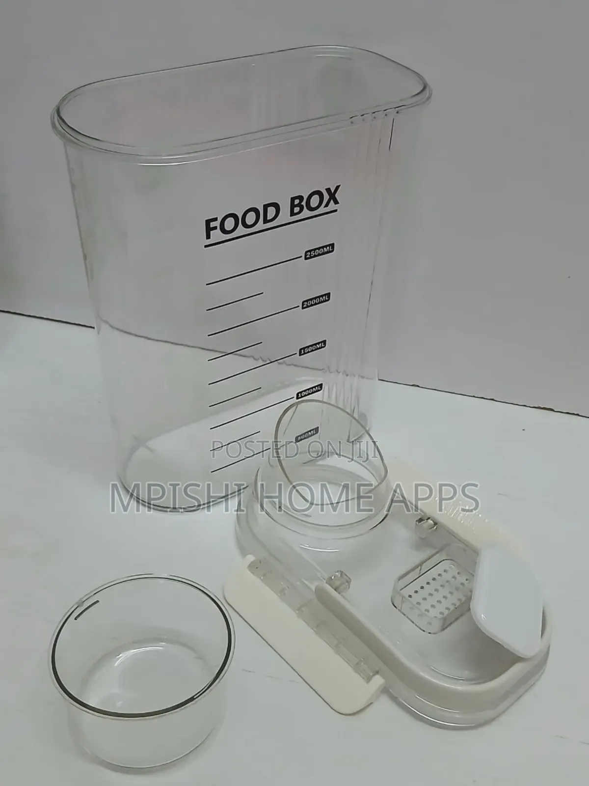 Clear Acrylic Airtight Cereal Container 2500ml