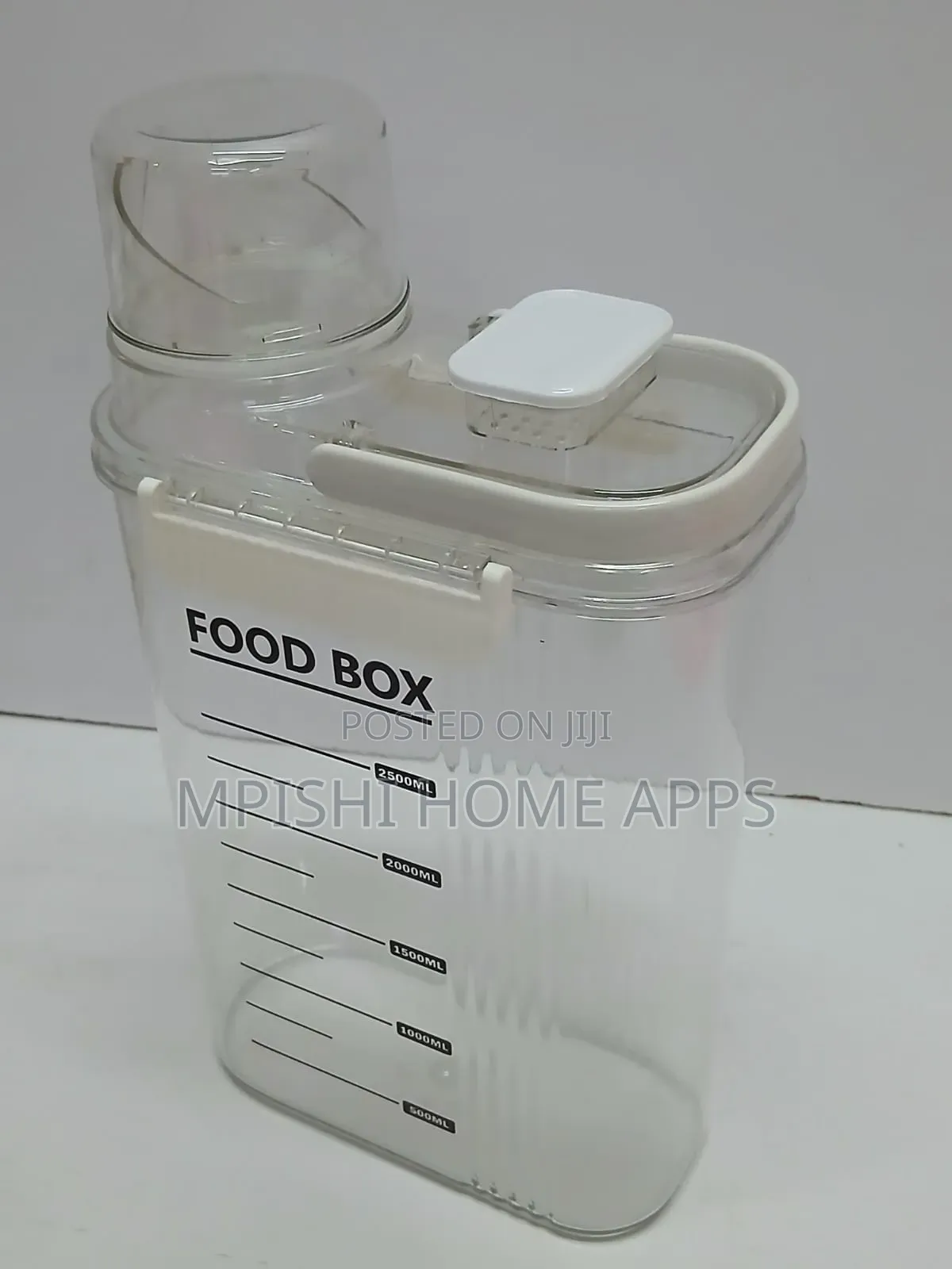 Clear Acrylic Airtight Cereal Container 2500ml