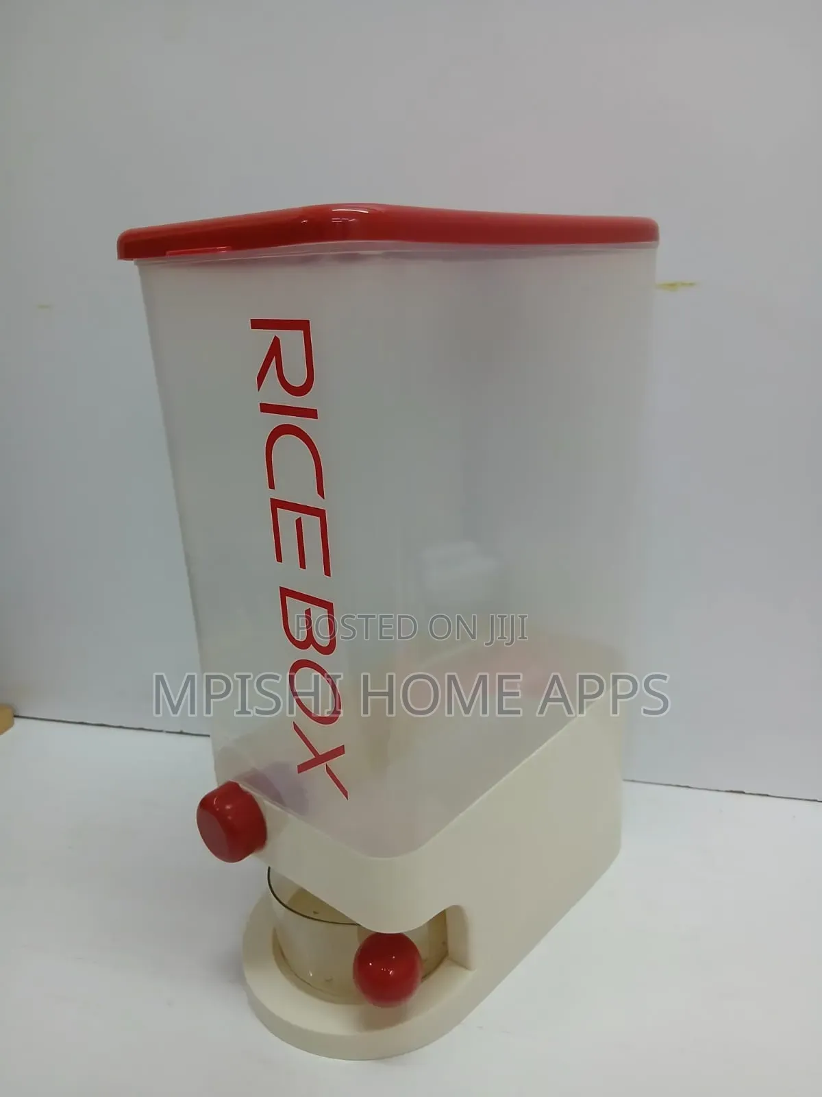 10kg Airtight Rice Dispenser Storage Container With Measuring Button