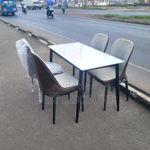 Dining Table With Marble Top 4- Seater