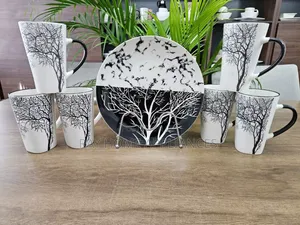 Breakfast Sets
6 PCS Tree Mugs 
6 PCS Tree Plate